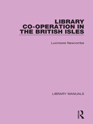cover image of Library Co-operation in the British Isles